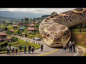 Anaconda Sanke Attack Man In Village | Anaconda Snake Attack Boys In Forest | Anaconda