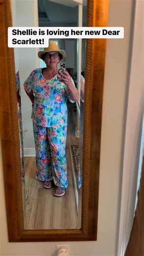 1.8K views · 43 reactions | Shellie is LOVING her new Dear Scarlett set! Get you some before they’re gone! | Royal Emporium | Facebook