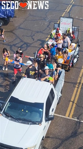 Picketwire Players Promote "Footloose" Performances in the La Junta 4th of July Wet & Dry Parade