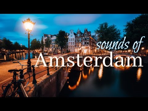 🔴LIVE🔴 - Amsterdam City Sounds | Trams, Markets, Bells & Street Ambience