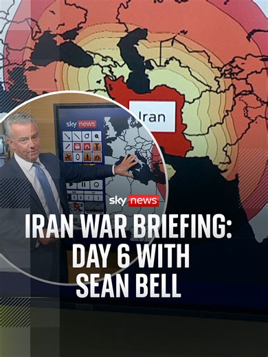 Sean Bell provides analysis on the threats from Iran and whether the US could truly call their military operation a 'success' on the sixth day of the conflict. #SkyNews #Iran #Military