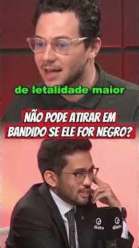 A POLÍCIA NÃO PODE ATIRAR EM BANDIDO SE ELE FOR NEGRO?