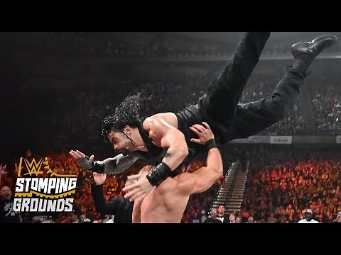 Roman Reigns takes flight like Superman: WWE Stomping Grounds 2019 (WWE Network Exclusive)