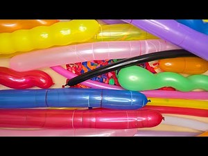 Satisfying Modelling Balloon Blow & Pop ASMR | Colorful Finale 💥🎧