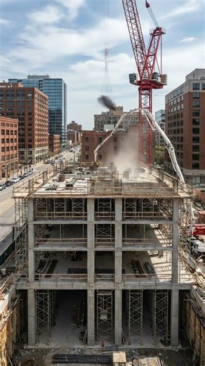How to Build a 10 Story Building Complete Construction Timelapse