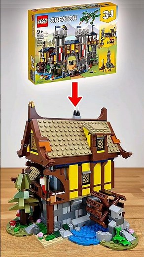LEGO Medieval Watermill | Alternative 31120 Build