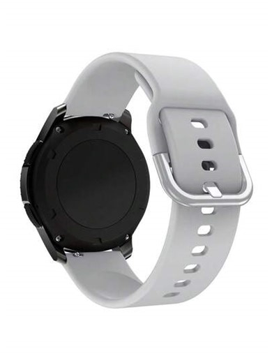 Pulseira de silicone macia de 18 mm, 20 mm e 22 mm, pulseira de substituição para smartwatch e pulseira de relógio, pulseira ajustável de liberação rápida compatível com Samsung Galaxy Watch Active 2 40 mm, 44 mm, Active 42 mm 3 4 5 6, Gear S2 S3 Frontier, Classic, Watch GT 2 3 Pro 42 mm 46 mm, Honor Amazfit GTS 2 BIP | SHEIN