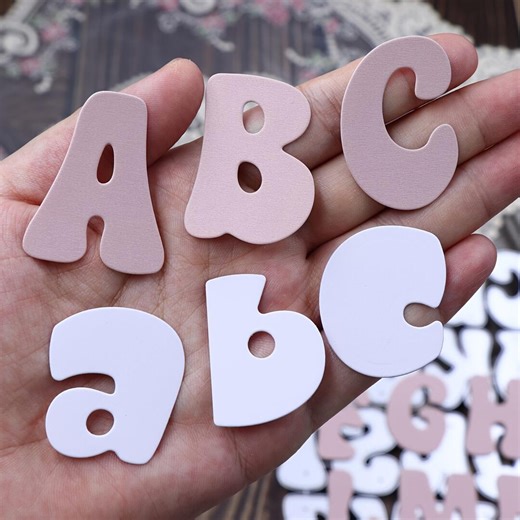 Font Alphabet Cutting Dies - Scrapbooking Metal Dies - Etsy