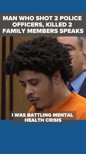Aaron Sharp speaks at sentencing after shooting 2 East Cleveland officers, killing 2 family members