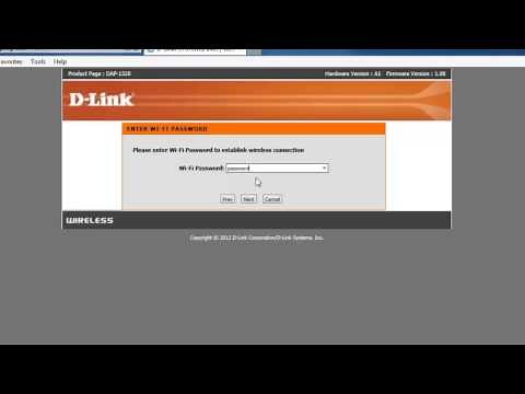 How to set up the DAP-1320