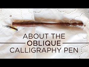 About the Oblique Calligraphy Pen