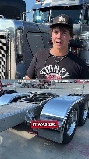 When you get antsy and tear down a classic Peterbilt 359...