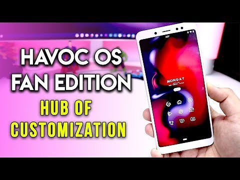 Fully CUSTOMIZE Your Redmi Note 5 Pro with HAVOC OS Fan Edition ROM