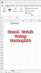Excel Trick: Sum Numbers Separated by Commas (In ONE Cell!) #shortcuts #exceltips