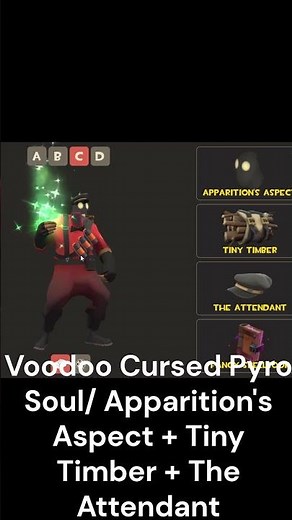 TF2 Pyro Cosmetic Sets!
