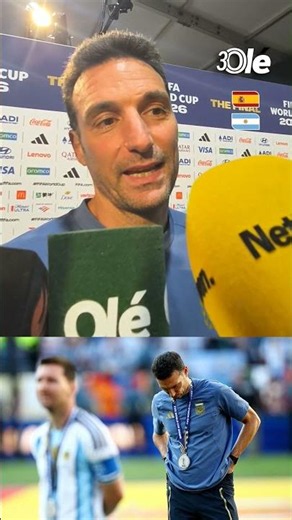 SCALONI DOUBTS HIS CONTINUITY 🇦🇷