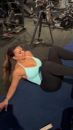 I love any type of workout where I can lay on my back | workout