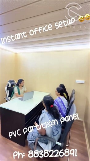 Cromsen PVC Partition Panel #partition #office