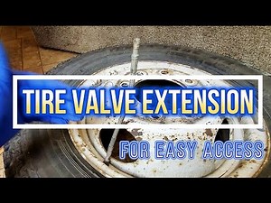RV and Trucks Tire Valve extension installation and options guide