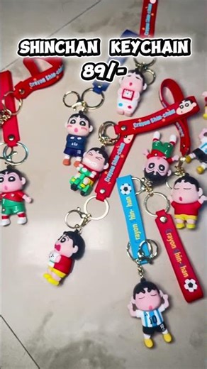 FLASH SALE Shinchan Keychains under ₹89! ⚡️