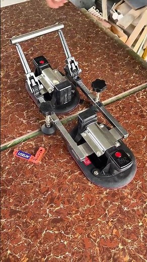 Easy Tile Installation Tool 🔥 Electric Suction Cup Tensioner for Large Tiles & Countertops