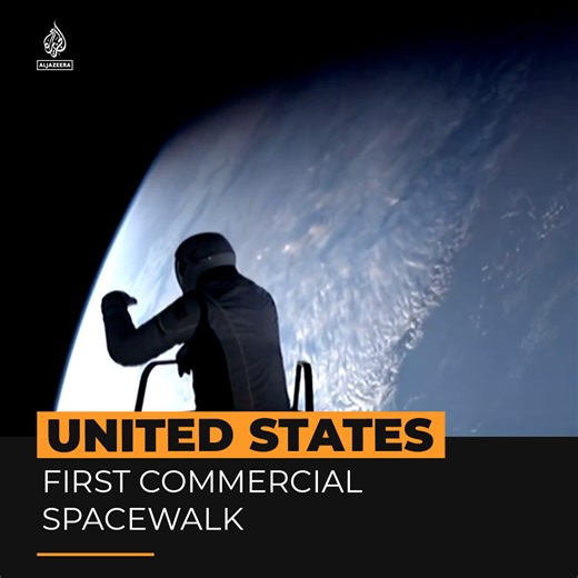164K views · 2.6K reactions | Tech billionaire Jared Isaacman became the first person to take a privately funded spacewalk. The SpaceX Polaris Dawn mission has taken humans further into space than anyone has been in more than 50 years. | Al Jazeera English | Facebook