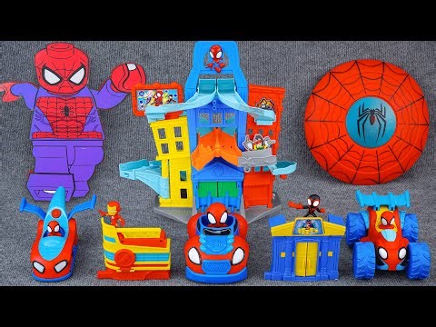 Marvel Spiderman Collection Unboxing Review| LEGO Marvel Spider Mech Venom|Amazing Metals City Track