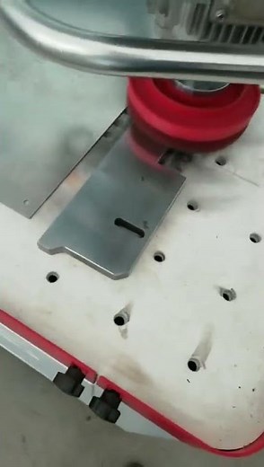 Manual deburring machine for Sheet metal finishing