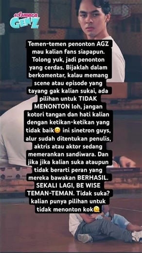 STOP JUDGE GUYS, kalian punya pilihan kok mau nonton atau tidak #asmaragenz #stopbulling