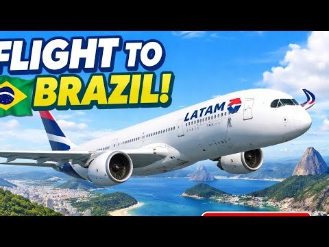 🔴 IFS - Infinite Flight Simulator Live || Brazil flight || Latam airlines A350 || LIVE IFS