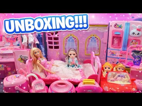 WOW! Huge Pink Toy Unboxing | Dolls & Dollhouse #unboxing