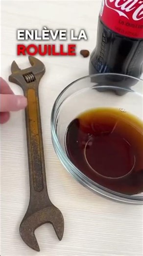 Coca-Cola cleans EVERYTHING (rust, toilets, coins) #cleaning #hacks #viral #shorts