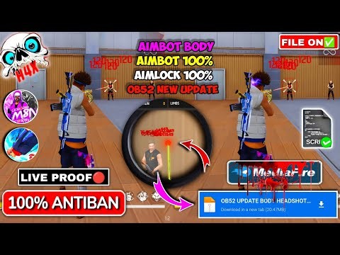 Auto Headshot Config File 🚀🎯 freefire aimbot + aimlock 🎯 | Headshot config file free fire max 🔥