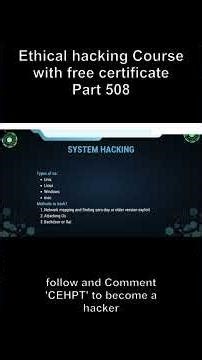 Ethical Hacking & Cyber Security Course in Tamil @karthi_the_hacker | Part 508