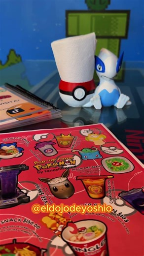 El restaurante temático Tanoshii Neko con menú de temporada #pokemon #comida #guadalajara #foodie