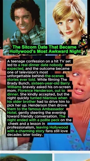 The Sitcom Date That Became Hollywood’s Most Awkward Night #shorts