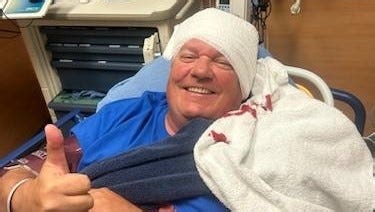 Line drive to head has MLB umpire Hunter Wendelstedt recovering but thankful