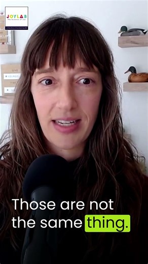 Joy is Not Just Happiness