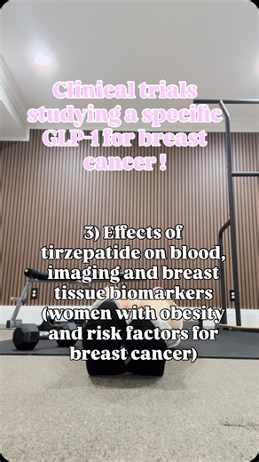 Lauren on Instagram: "Not 👏 A 👏 Fad ! 👏 Notice these trials are all using tirzepatide ?! There are active and recently opened clinical/human trials (& more coming !) testing tirzepatide in breast-cancer populations. Why ? Because 🐁 models have been so encouraging ! What can Tirzep do ? 1. Lowers inflammation 2. Reduces joint pain 3. Improves heart health. 4. Improves liver and metabolic health. 5. Reduces hot flashes. 6. Creates a less growth-permissive metabolic environment for bad cells ! 