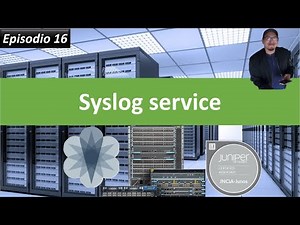 16 Configuracion de Syslog en Juniper
