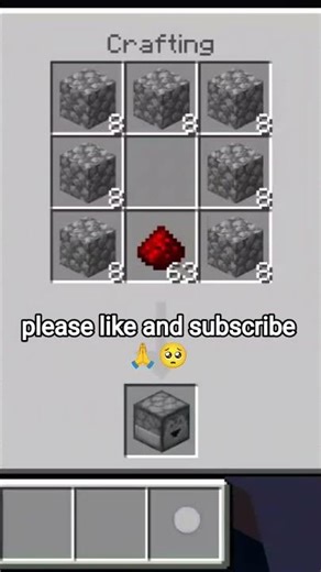 How to make dropper in Minecraft #shortsfeed #minecraft.