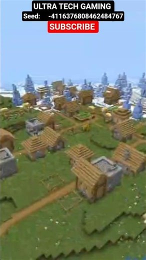 “This Minecraft Seed is INSANE Part 7 😍😱🤩 ”#minecraft #seed #minecraftshorts #gaming #viral #opseed