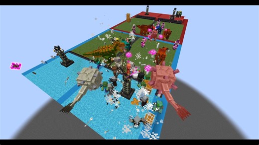 【我的世界/怪物大乱斗】原版vsA洞 召唤塔对战