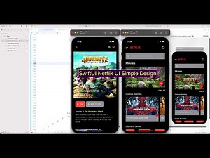 SwiftUI Netflix UI Simple Design