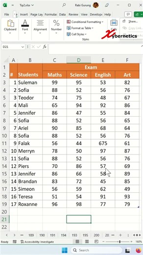 How do I turn off table design in Excel? - Excel Tips and Tricks #shorts