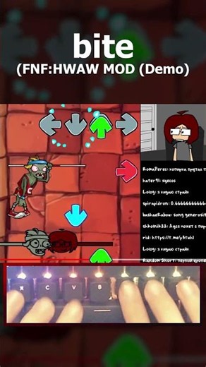 bite - FNF:HWAW MOD (Demo) #fnf #fnfmod #fyp #bite