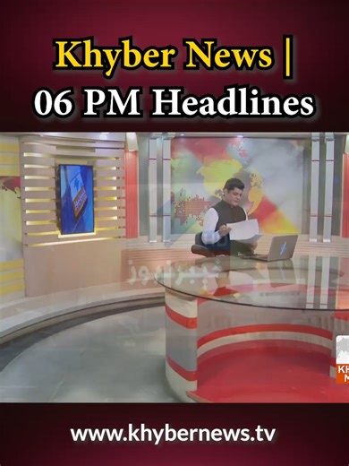 Khyber News 06 PM Headlines - May 13, 2026