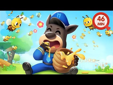Buzzy Buzzy Bees 🐝| Cartoons for Kids | Safety Tips | Play Safe | Sheriff Labrador