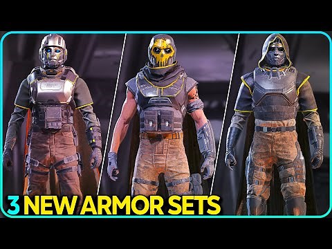 3 New Armor Sets Showcase Helldivers 2