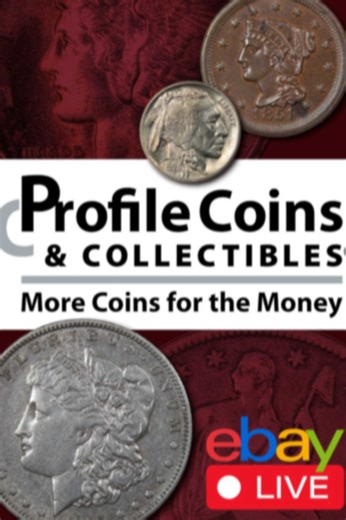 Profile Coins and Collectibles - Episode 2639 | eBay Live Video